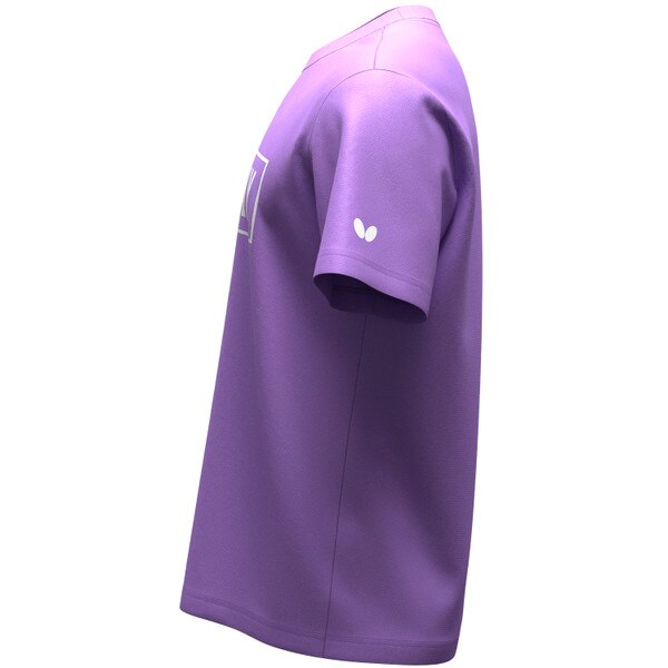 Butterfly Table Tennis BL T-Shirt III - Lilac - Left Side